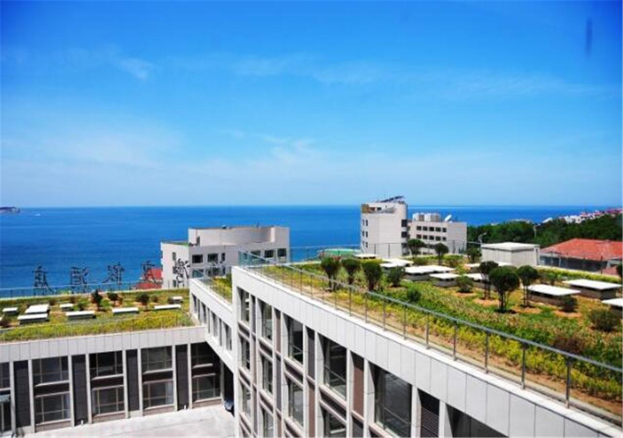 Weihai Golden Bay Holiday Hotel Exteriör bild